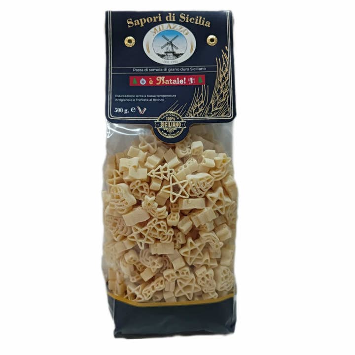 Pastificio Milazzo – wholesale Pasta – Pasta - DET ÄR JUL AV SICILIANSK DURUMVETE SEMOLINA - 500gr