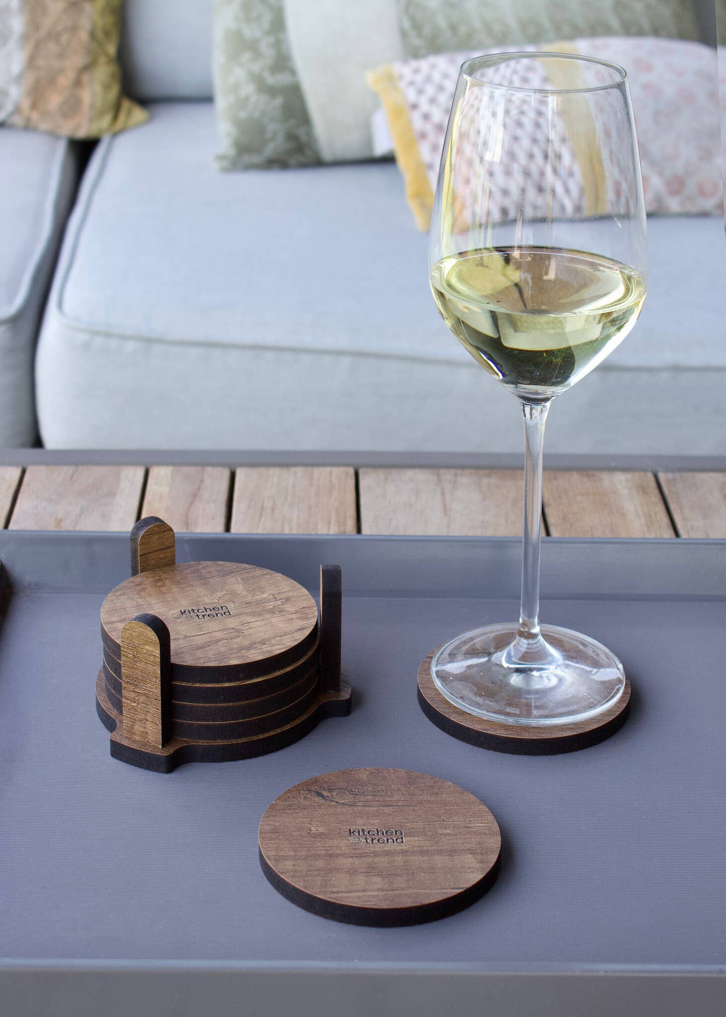 Kitchentrend products – wholesale Coasters – Set/6 coasters bruin0