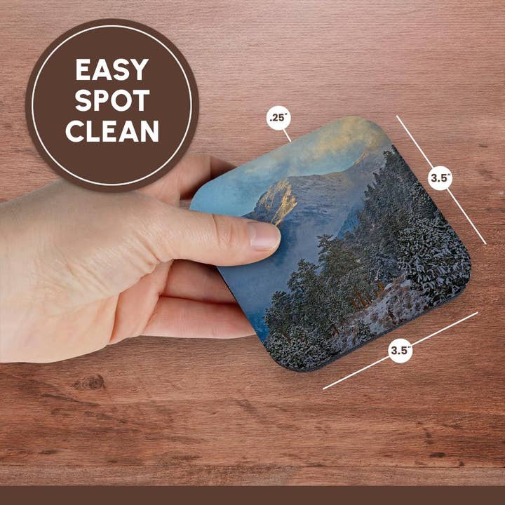 3dRose - Wholesale Coasters - 3dRose, USA, Colorado, Mountains in Estes Park., Coaster13