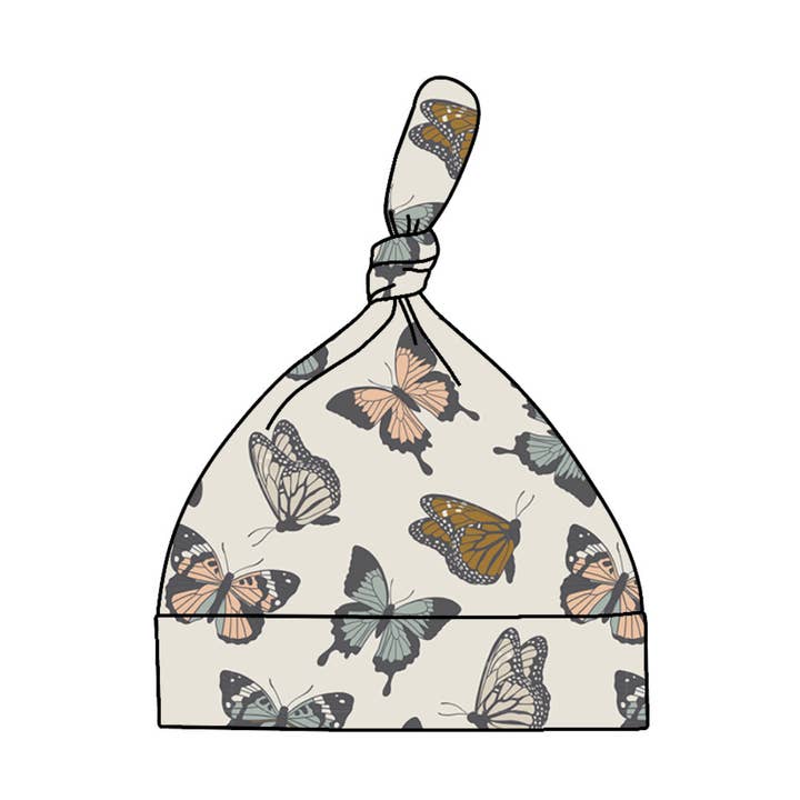 Bamboo Knot Hat - Butterfly for wholesale by Emi Lei