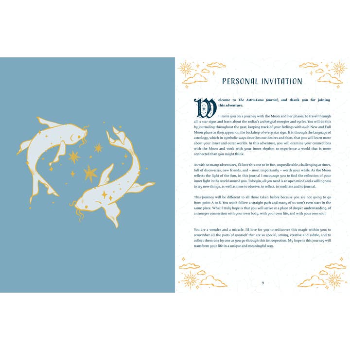 Union Square & Co. - Wholesale Journal/Diary - Astro-Luna Journal by Monika Anna