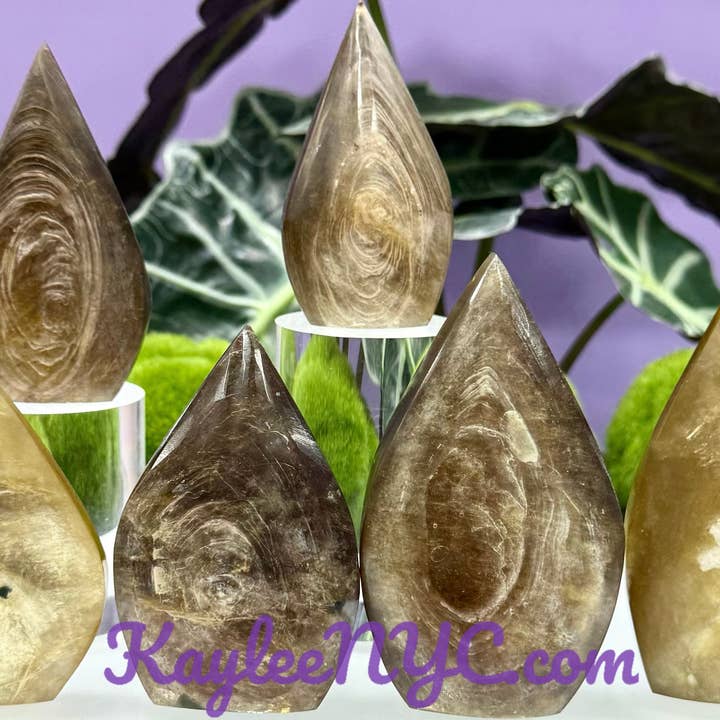 KayleeNYC - Wholesale Spiritual Stone/Crystal - 6-7 PCs Natural Muscovite Golden Mica Freeform Healing