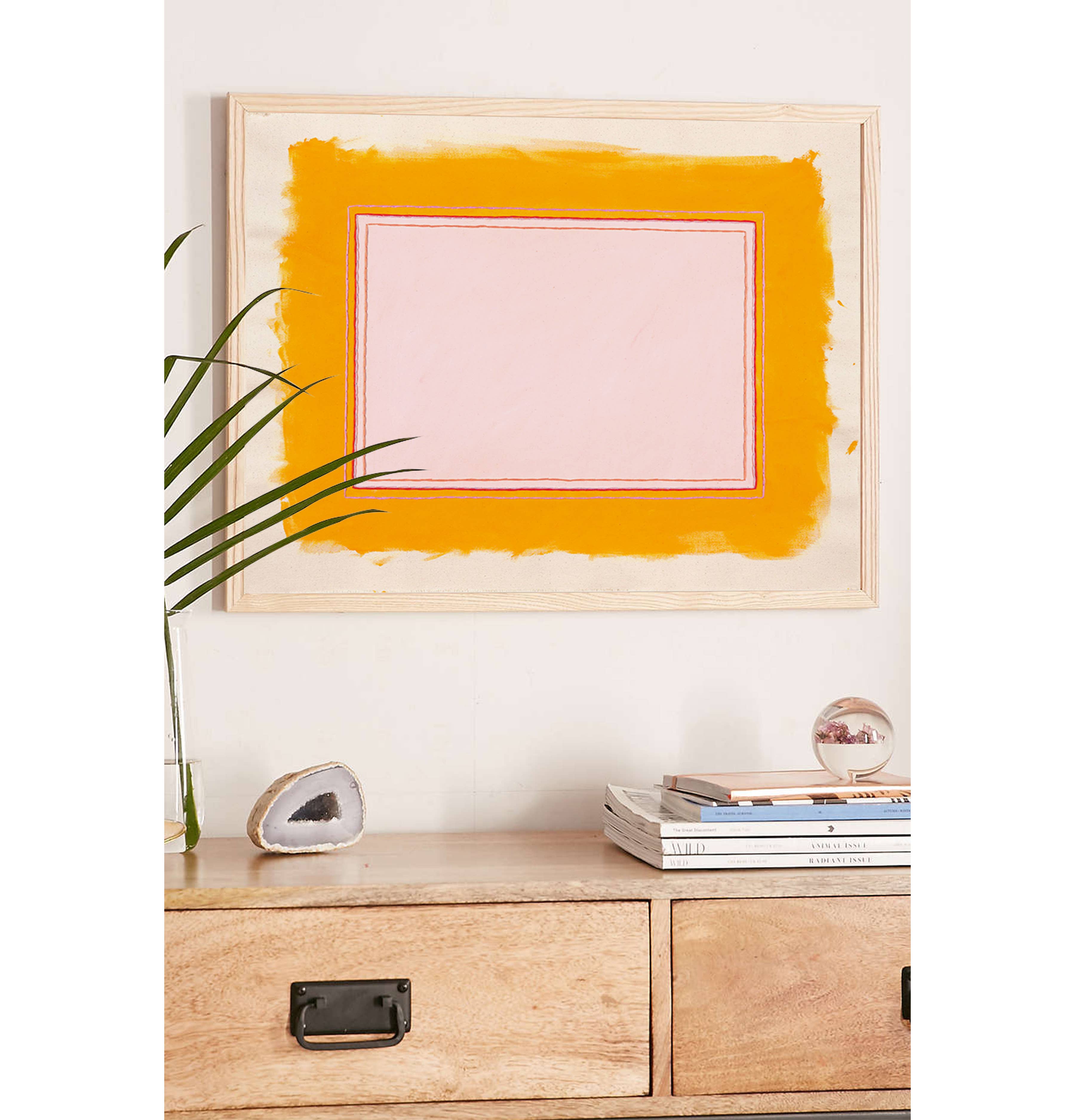 Emily Keating Snyder - Wholesale Art Print - Colorful Abstract Pink & Yellow-Orange Art Print | Wall Art5