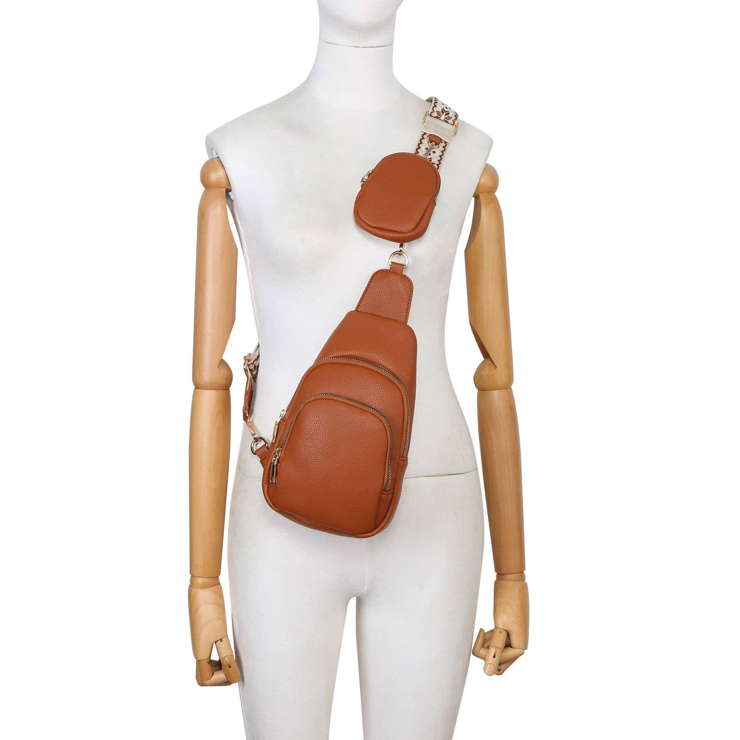 Papaya Fashion Ltd - Venta al por mayor Bandolera - Mujer - B23019-Bolso bandolera y bandolera con monedero11