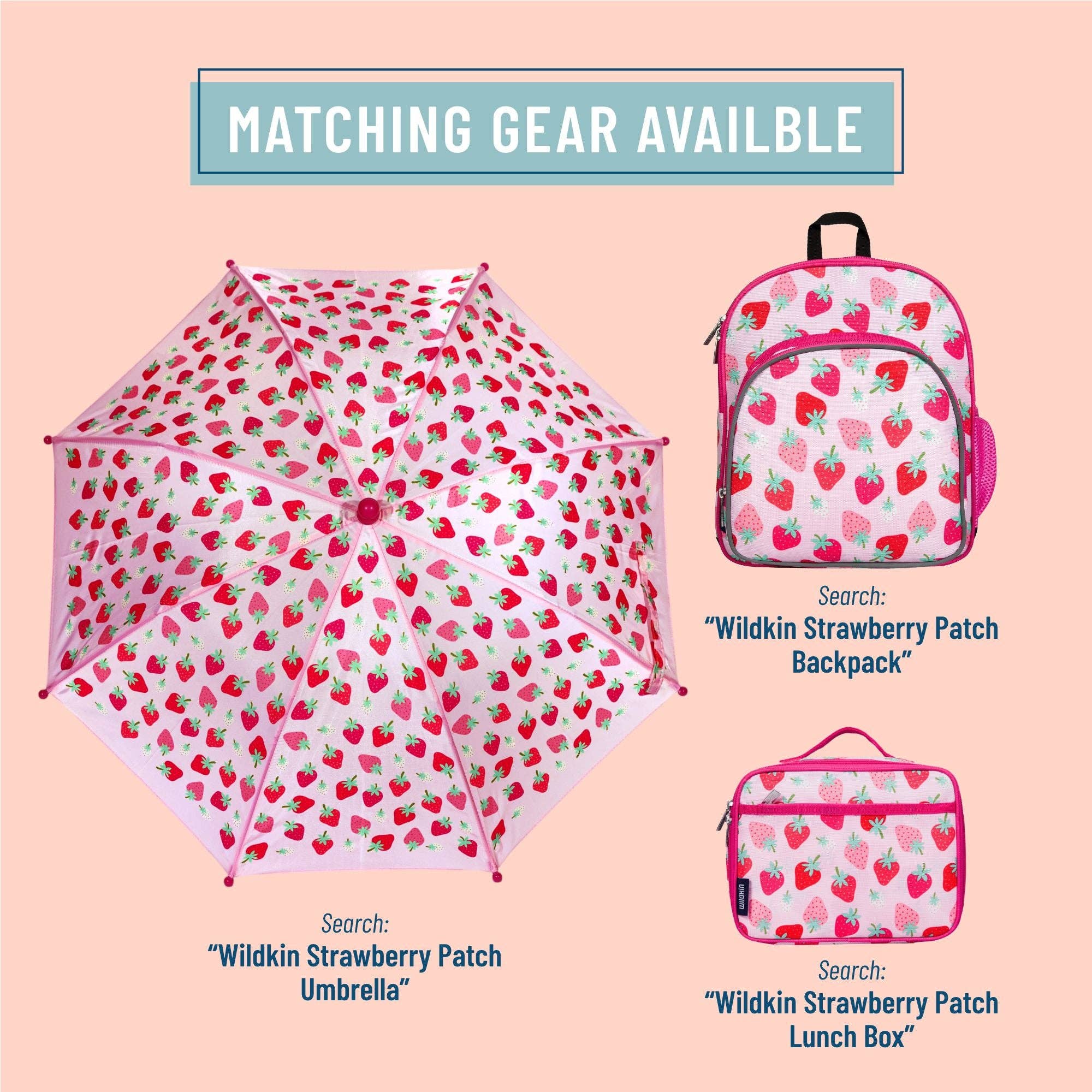 Wildkin - Wholesale Rain Boots - Kids - Strawberry Patch Rain Boots2