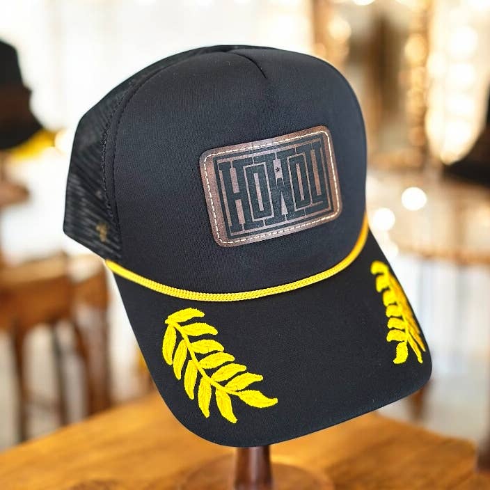 Cappello da Capitano Western Trucker Howdy per la vendita all'ingrosso da parte di Wild Indigo