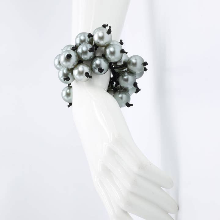 Jianhui London - Wholesale Armband met kralen - Faux Pearl Berry armband1