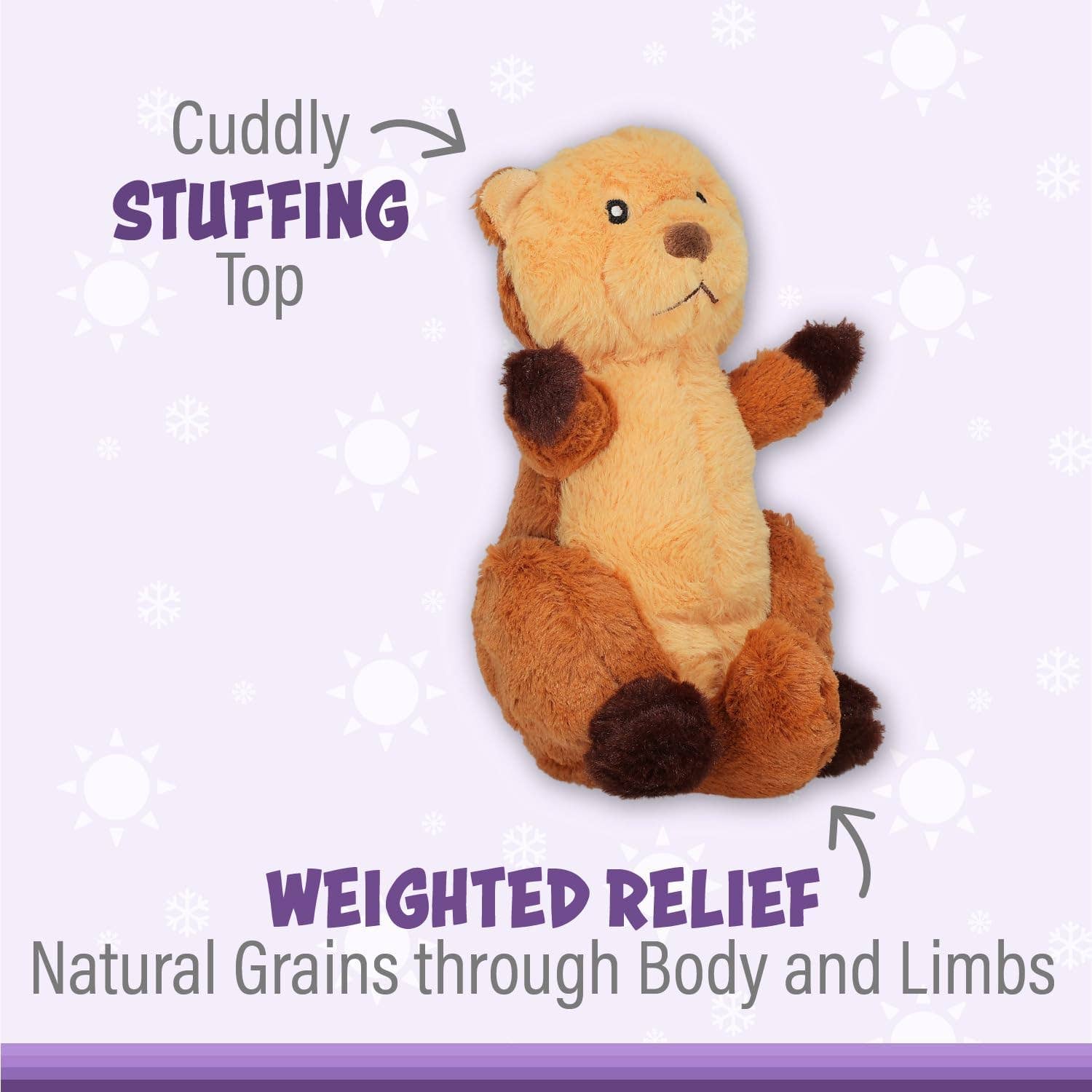 1i4 Group - Wholesale Stuffed/Plush Toy - Kids & Baby - Ozzie Otter Warm Pal3