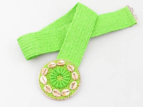 LOOWIE - Wholesale Belt - Women's - 13033 Raffia Belt Loowie5