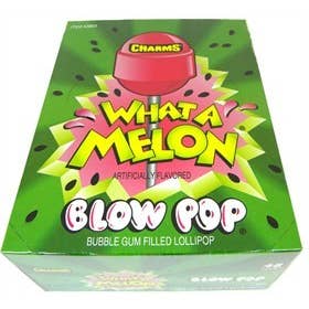 iSweet.ca - Wholesale Lollipop - (S1-01) US - Charms Blow Pop What- a -Melon 48 Units