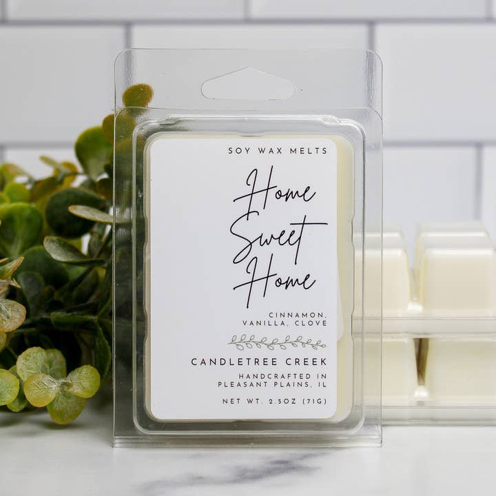 Candletree Creek - Wholesale Wax melt - Home Sweet Home Wax Melts0