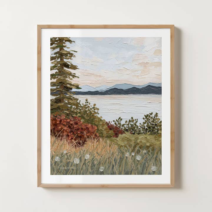Hannah Weisner Art - Wholesale Art Print - "Huckleberry Love" Print