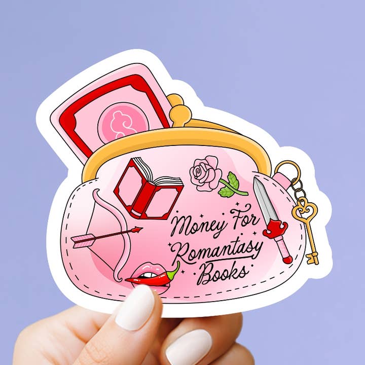 Money for Romantasy Vinyl Sticker for wholesale by Market by Mari