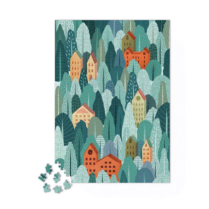 Wind in the peaks puzzle 500 pieces for wholesale by Maison Joliette