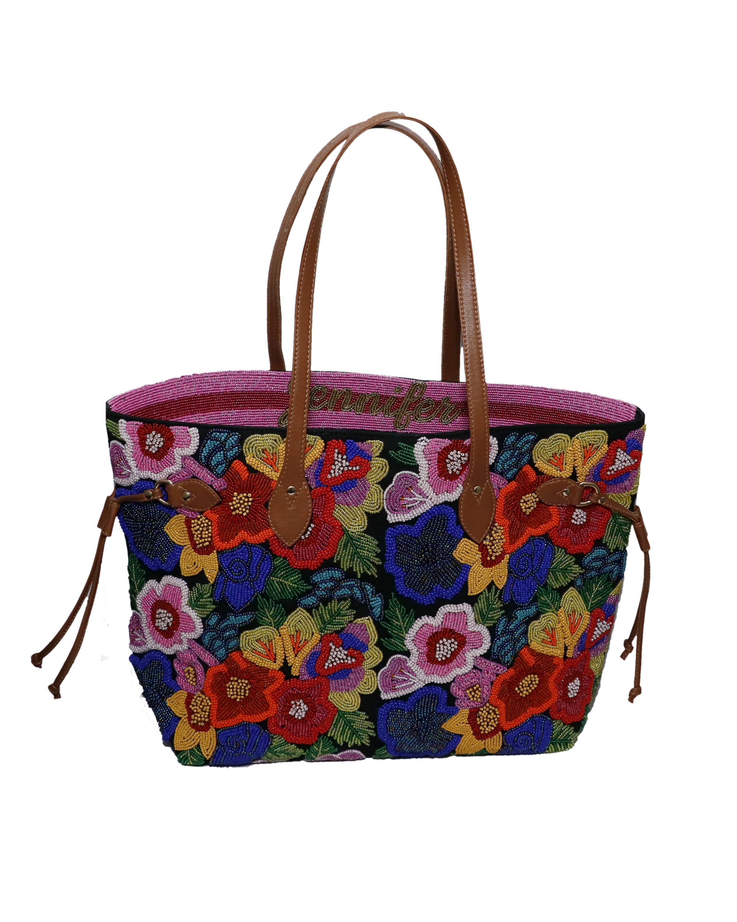 Tiana Designs - Venta al por mayor Bolsa de asa- Mujer - Monograma NF 370 Veni en el interior0