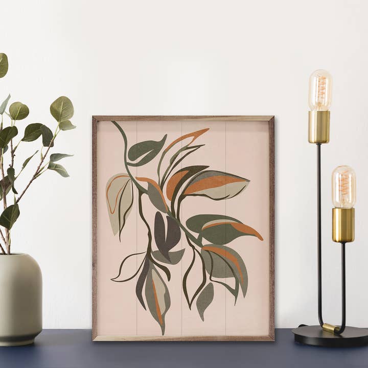 Kendrick Home - Wholesale Art Print - Botanical 1 By Nataly White2