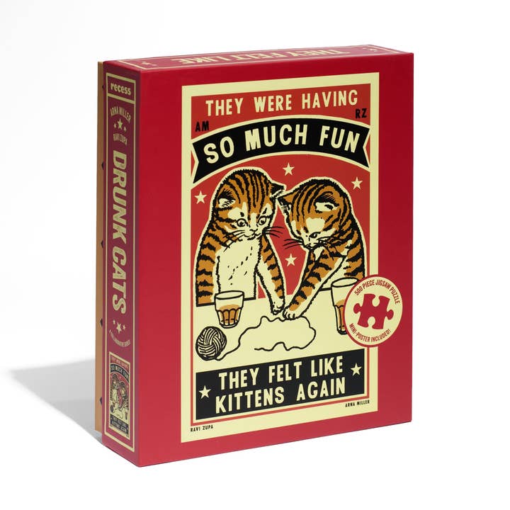 Drunk Cats - "Kittens Again" for wholesale by RECESS