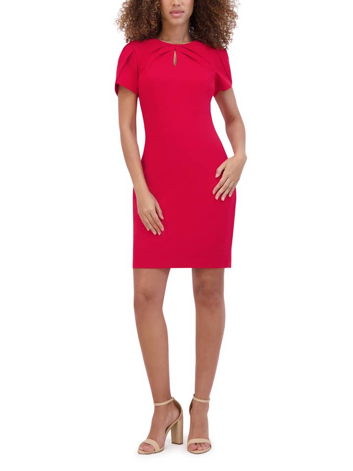 Kensie- Crepe Scuba Minikjole for engroshandel hos Kensie & Siena