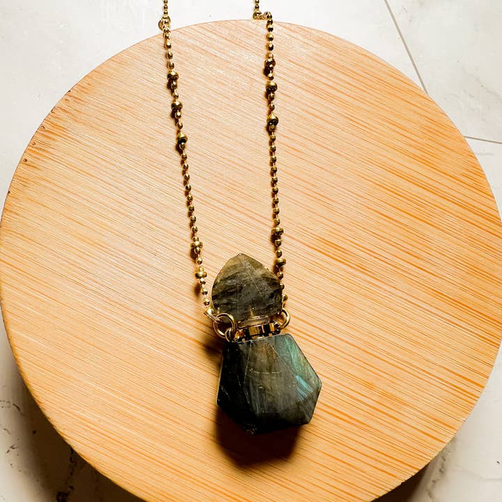 Jeanie : Small Bottle Necklace for wholesale by Santore Jewelry Company