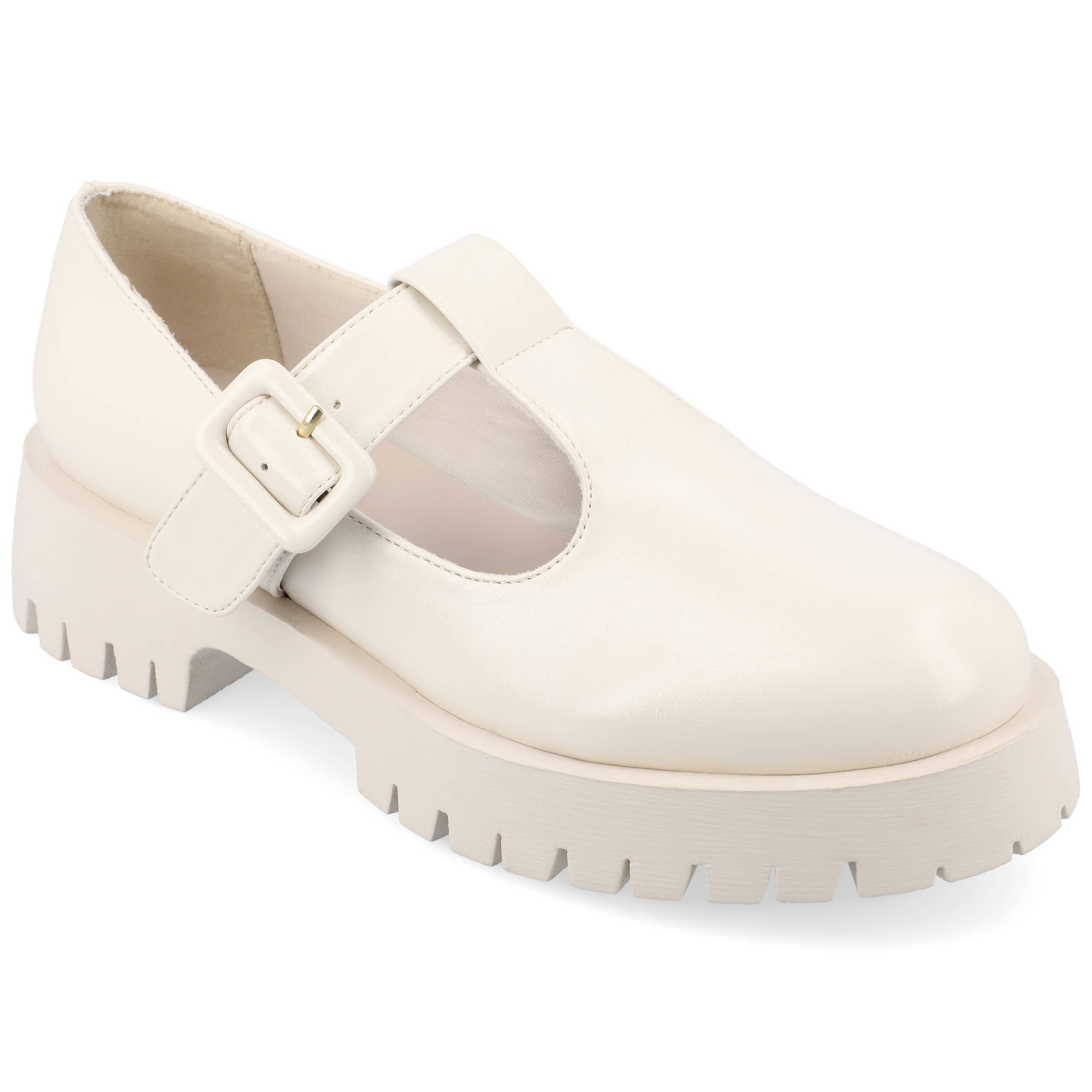 Journee - Wholesale Flats - Women's - Suvi Mary Jane Flats In Faux Leather1