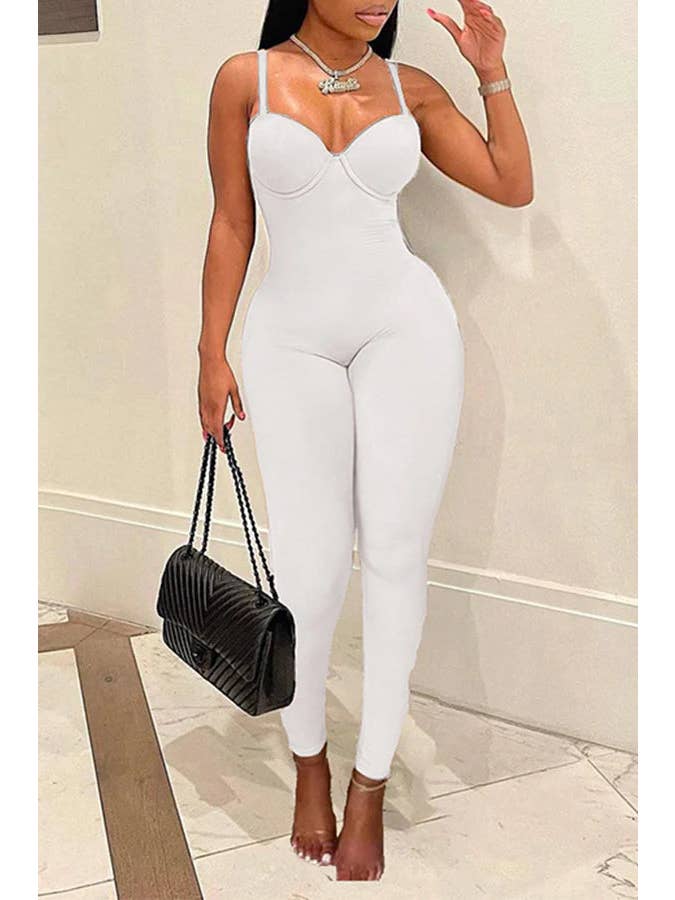 MB Fashion Wholesale - Wholesale Jumpsuit - Women's - MB FASHION SEXY STRETCH JUMPSUITS 0418T1