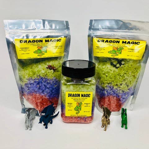 DRAGON MAGIC BATH SALT for wholesale by After Midnight Soap Company