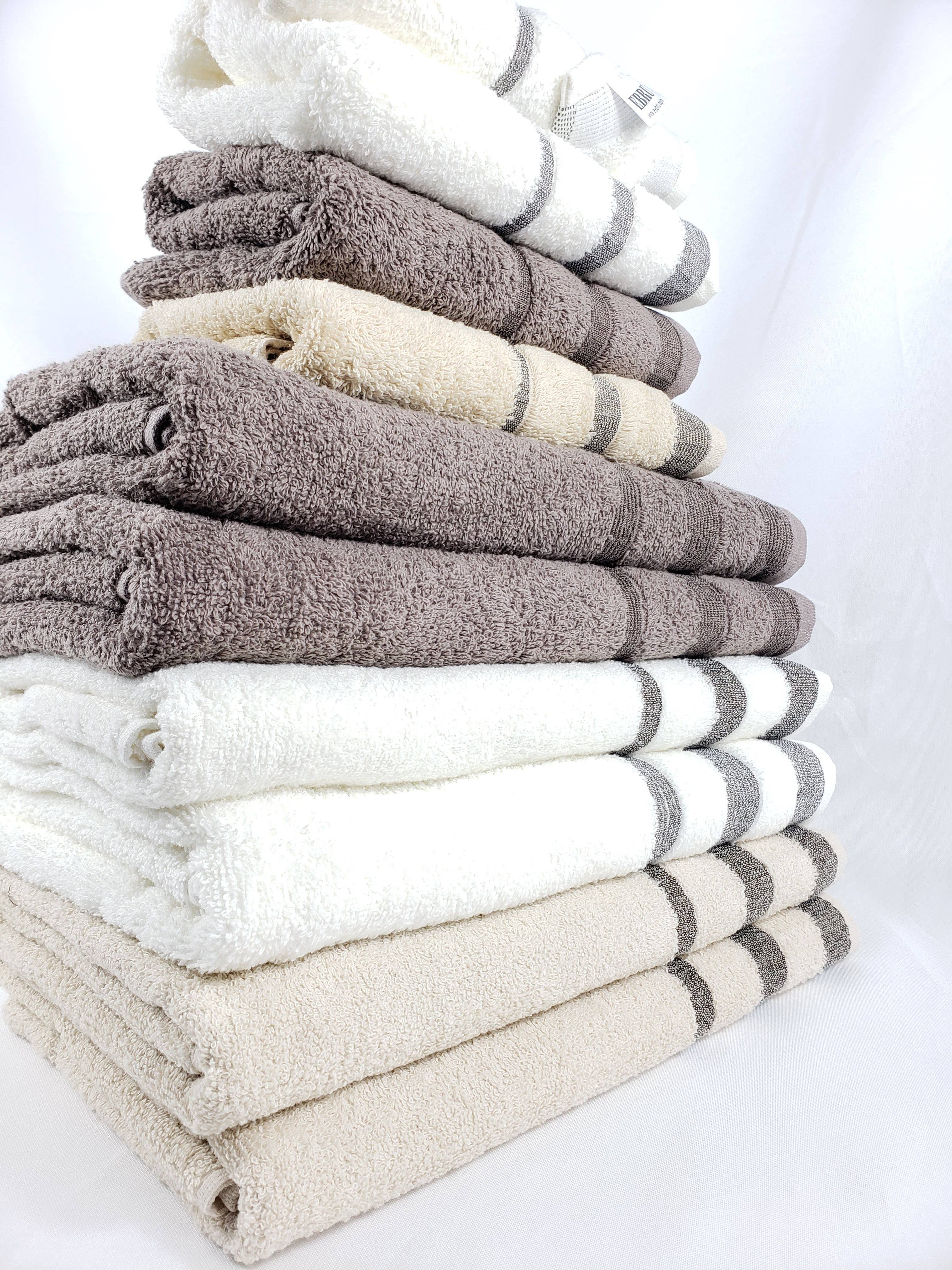 EBRU Home - Wholesale Bath Towel - 100% Cotton Bath Towel or  Hand Towel Chocolate 4