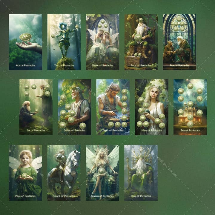 Vermilion Collection – wholesale Tarot cards – Forest Spirit Tarot13