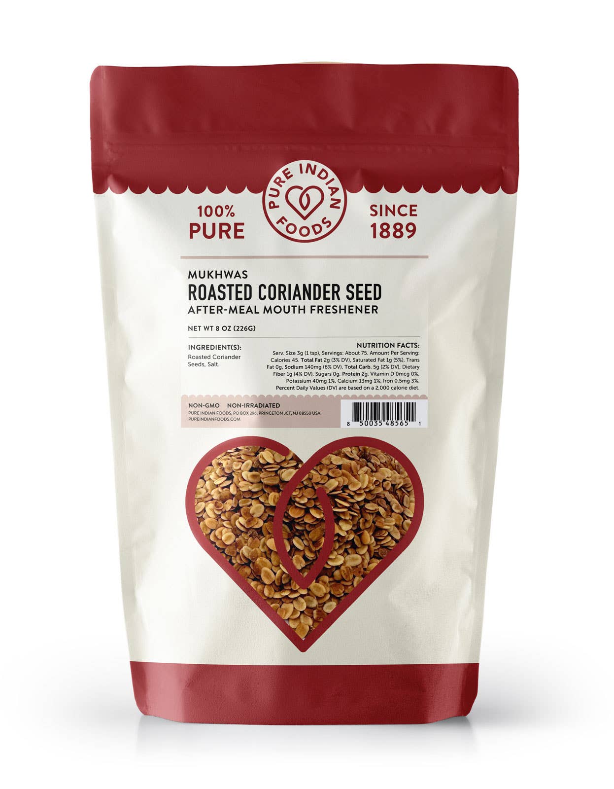 Pure Indian Foods - Wholesale Dried Spice - Roasted Coriander Seeds (Dhana Dal)0