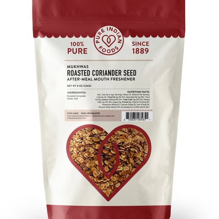 Pure Indian Foods - Wholesale Dried Spice - Roasted Coriander Seeds (Dhana Dal)0