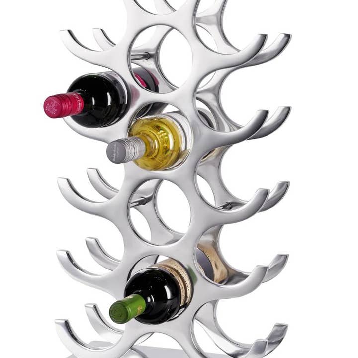 Michael & Philipp Noll e. K. - Wholesale Bottle Rack/Holder - Polished aluminium wine rack bottle rack