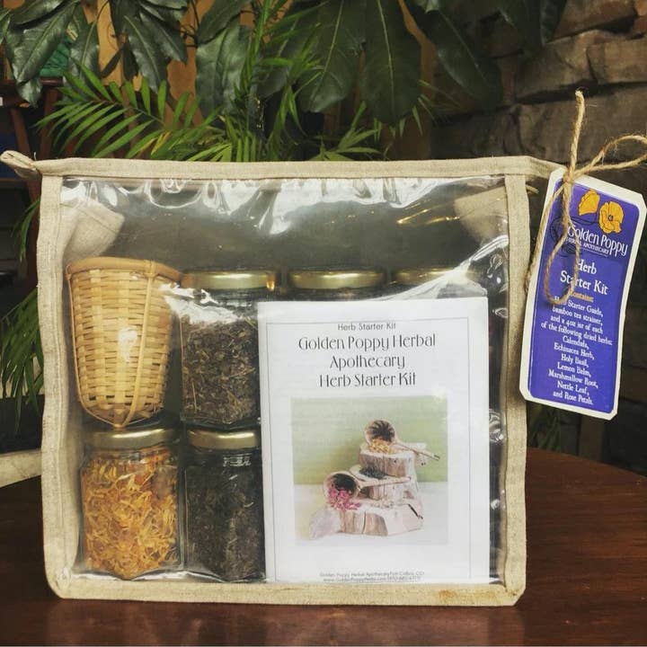 Golden Poppy Herbal Apothecary - Wholesale Herbs - Herb Starter Kit2