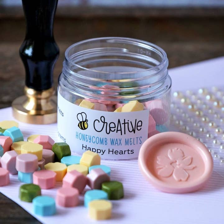 Glada Hjärtan - Vaxsmältare för wholesale av Honey Bee Stamps
