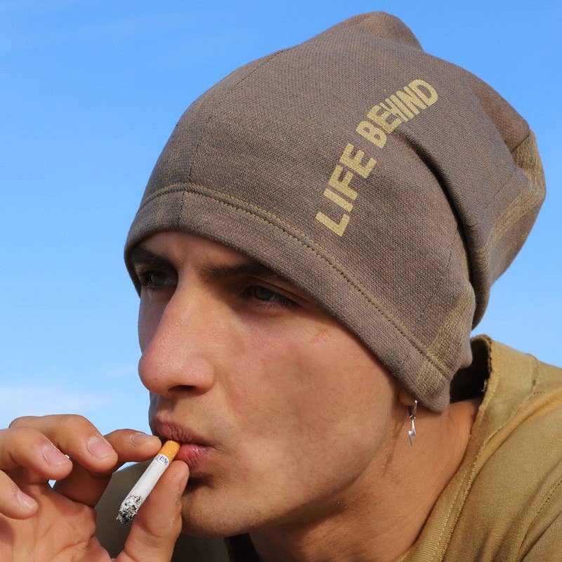 Purple Sardine – wholesale Mössa - Herr – 117H Life Beanie mössor, heltäckande mössor0