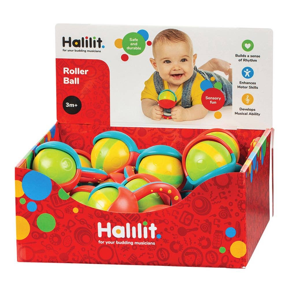 HALILIT – wholesale Musical toy – Kids & baby – Halilit Roller Ball (Colours Vary)0