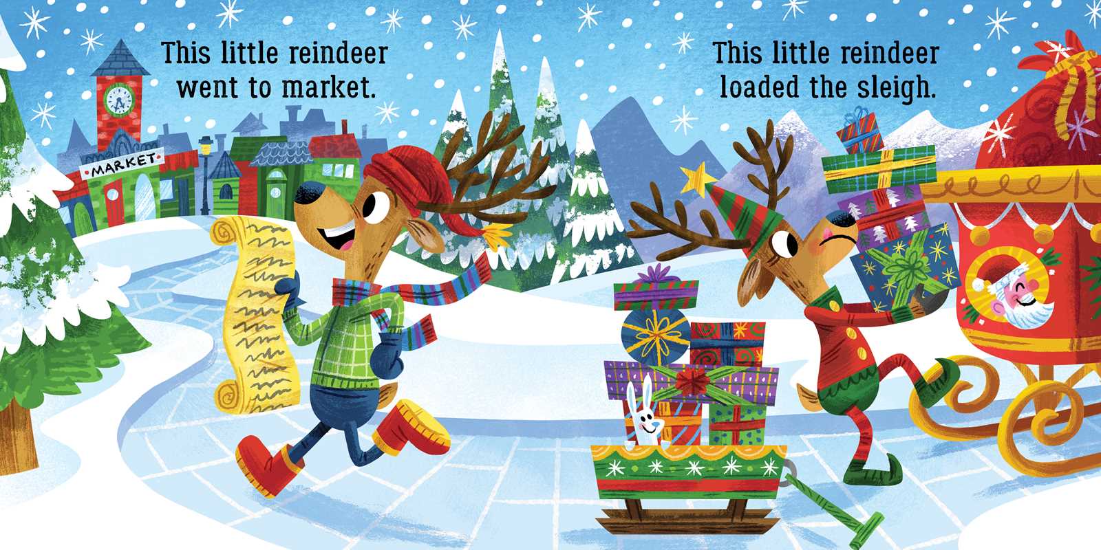 Simon & Schuster - Wholesale Preschool Book (3-5) - This Little Reindeer by Aly Fronis1