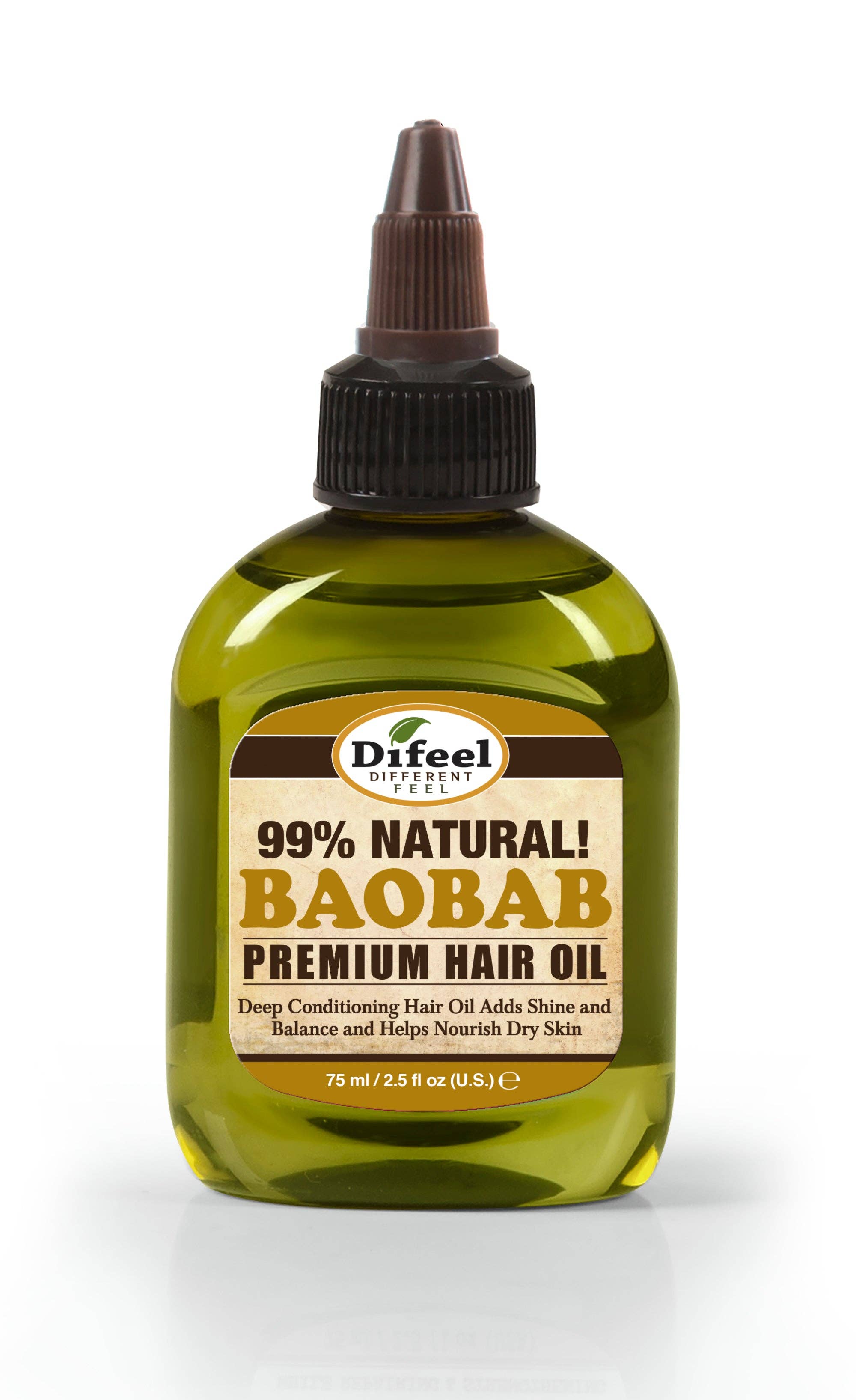 Difeel - Wholesale Hair Oil - Difeel Premium Natural Hair Oil -  Baobab Oil 2.5 oz.0