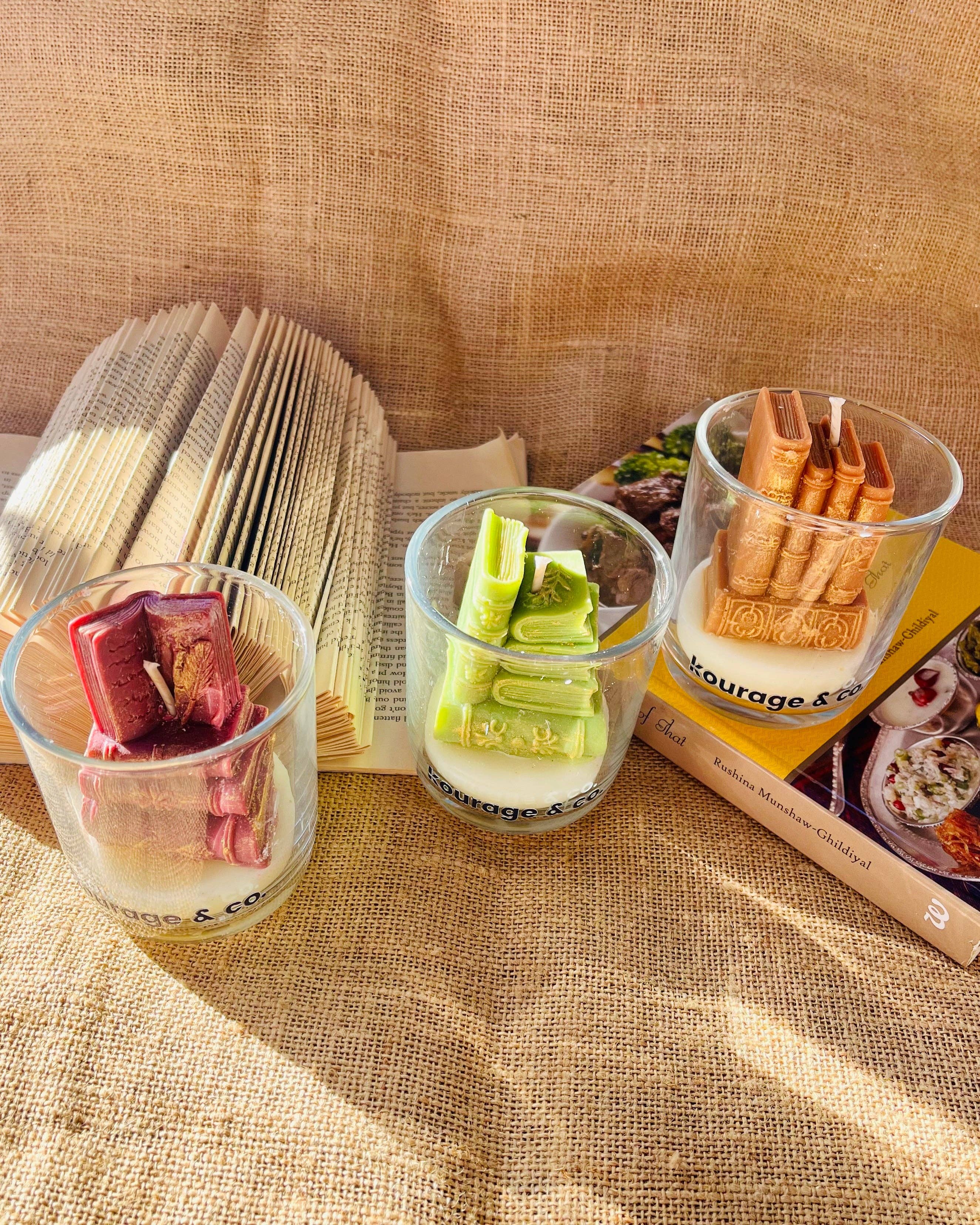 Kourage & co - Wholesale Novelty candle - Tales in Wax – Book Lover Candle4