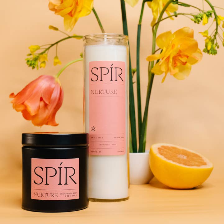 SpÃr Candle Co. - Wholesale Jar/Filled Candle - Nurture – 9 oz Candle