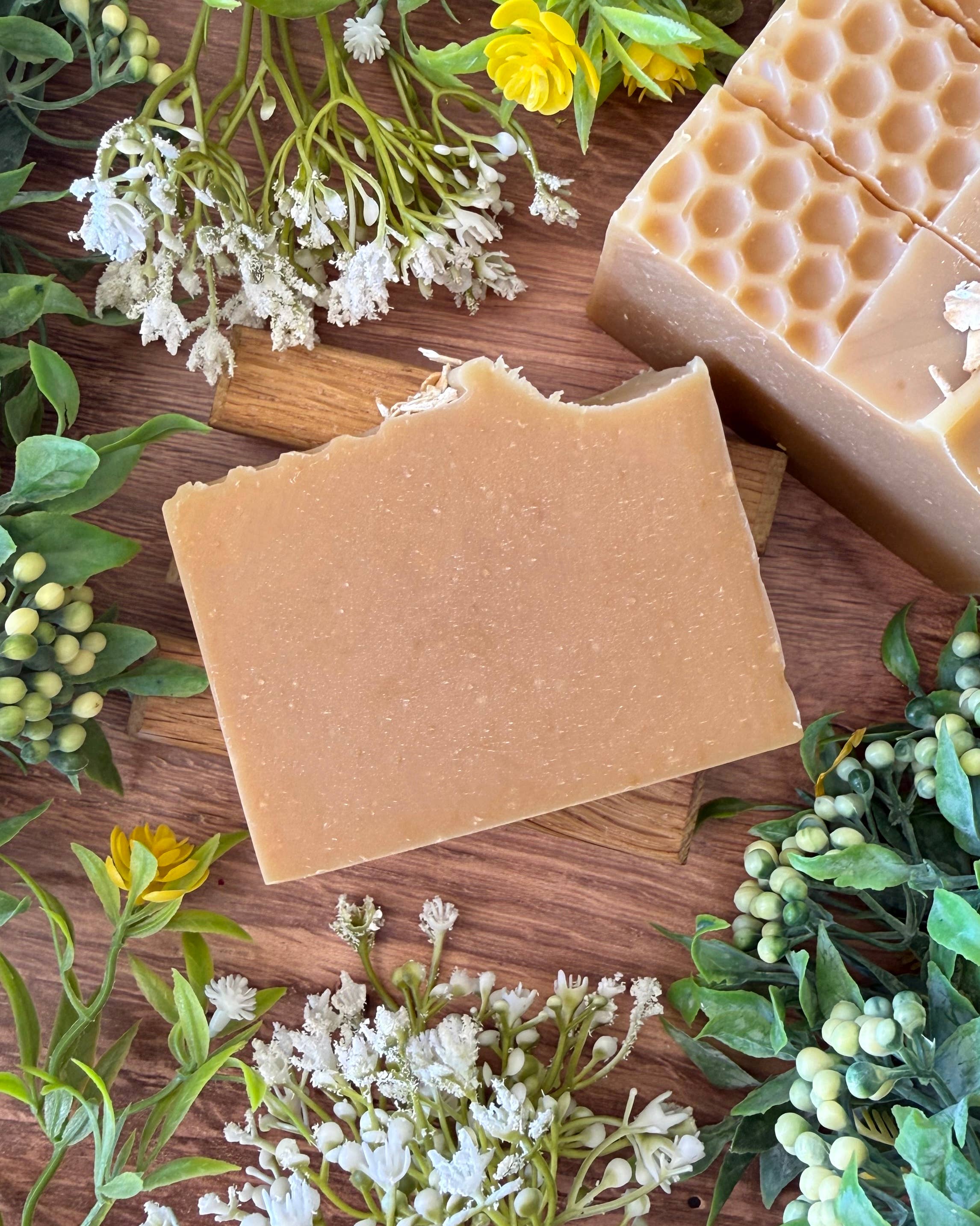 Ashley Marie Soap - Wholesale Bar Soap - Milk, Oats & Honey Bar Soap | Soothing Handmade Artisan1