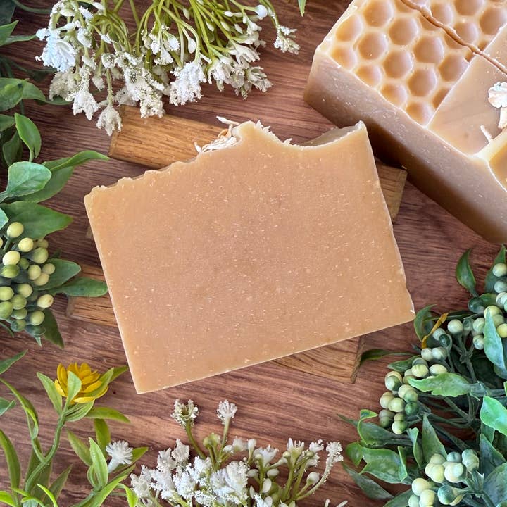 Ashley Marie Soap - Wholesale Bar Soap - Milk, Oats & Honey Bar Soap | Soothing Handmade Artisan1