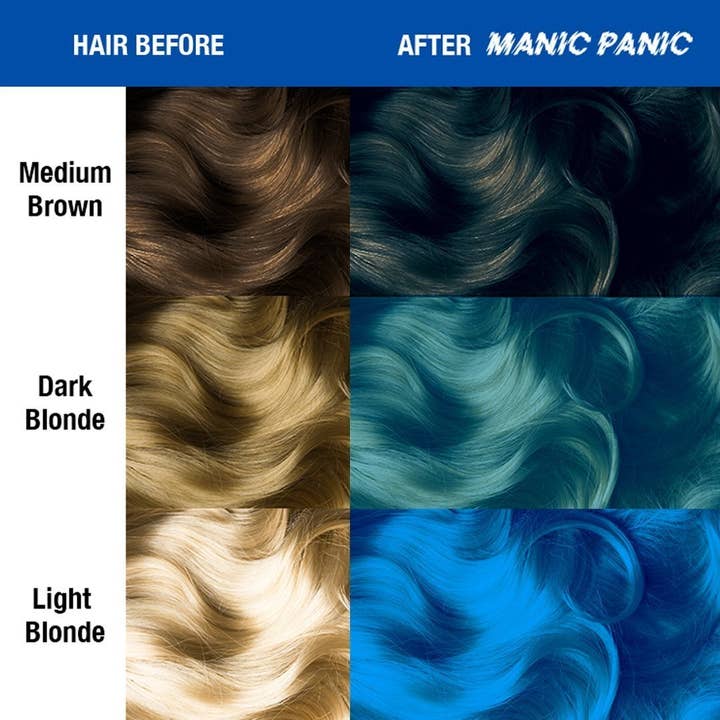 Manic Panic - Wholesale Hair Dye - Bad Boy Blueâ„¢ - Amplifiedâ„¢