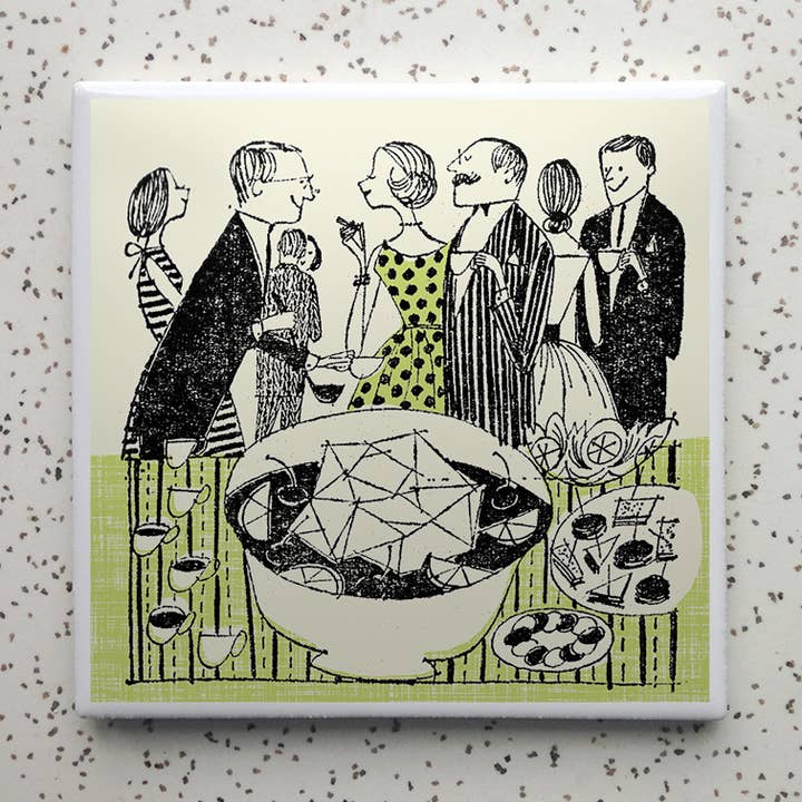 Punch Bowl Underlägg för wholesale av Robot Candy