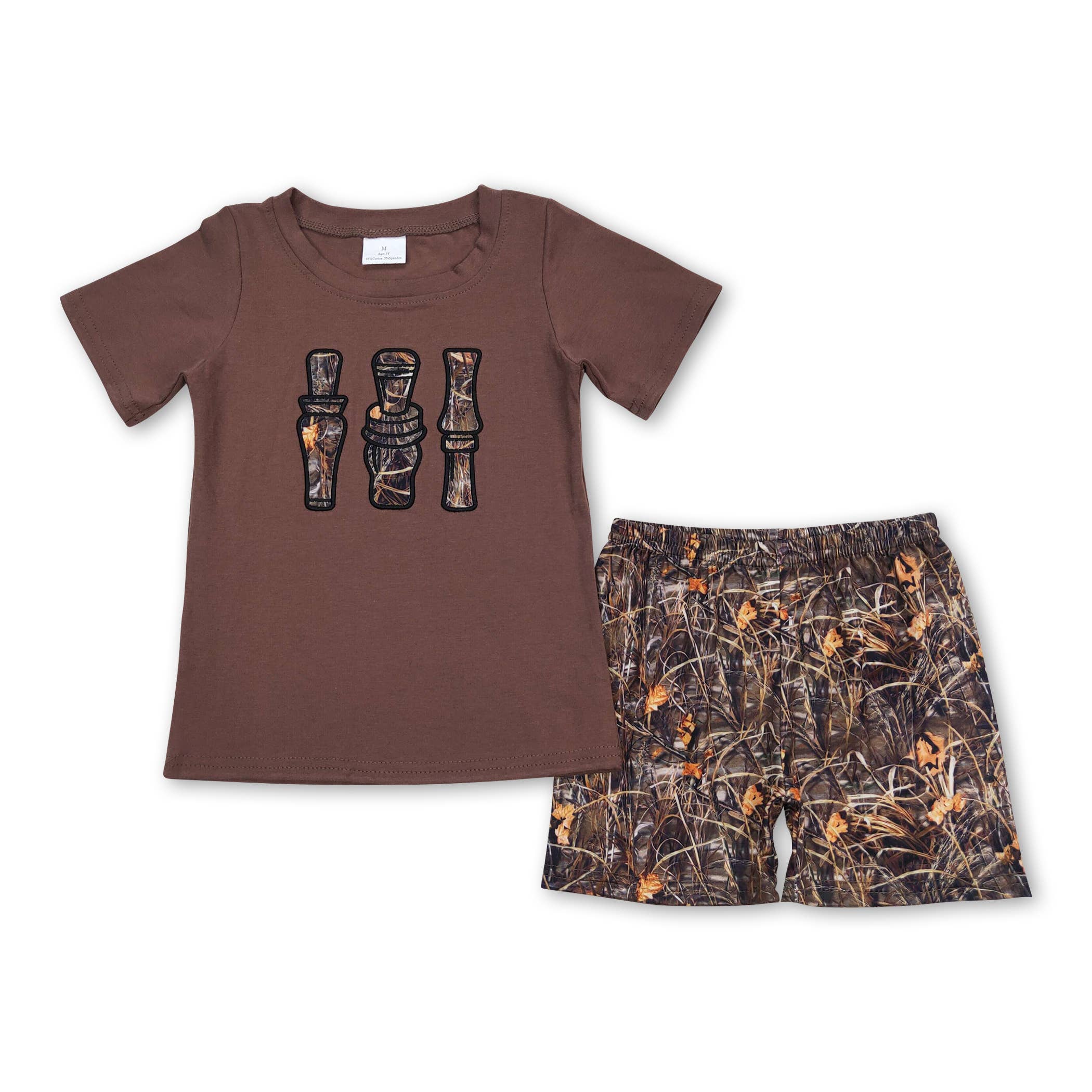 Yawoo Garments - Wholesale Bodysuit (Non-Footed) - Baby - Short sleeves camo duck call baby boy romper2