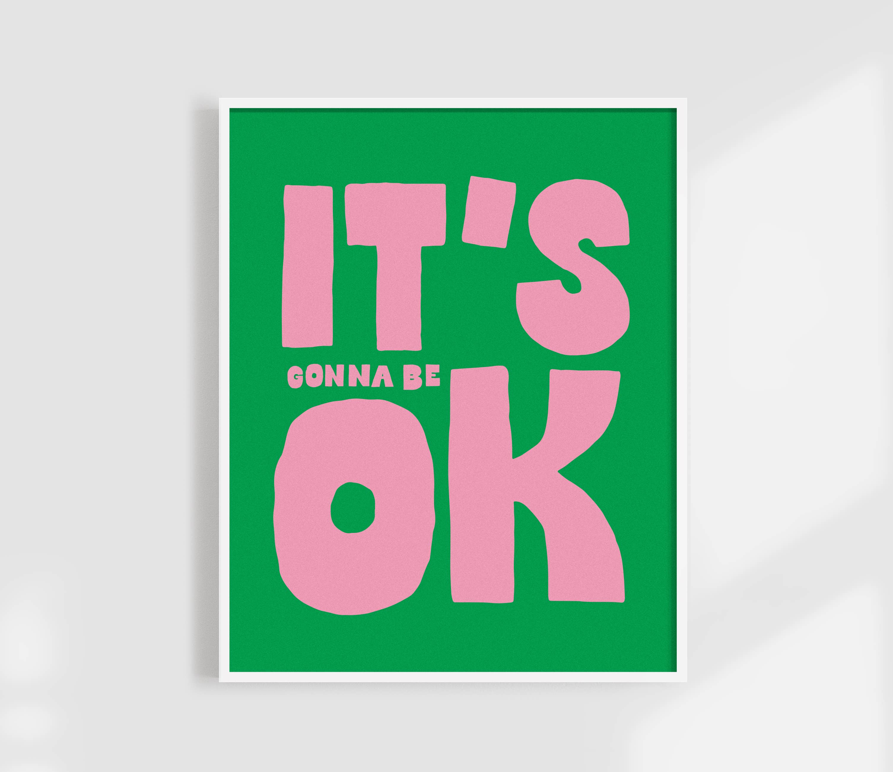 Kuku Studio - Wholesale Art Print - It's All Gonnna Be OK Print 5