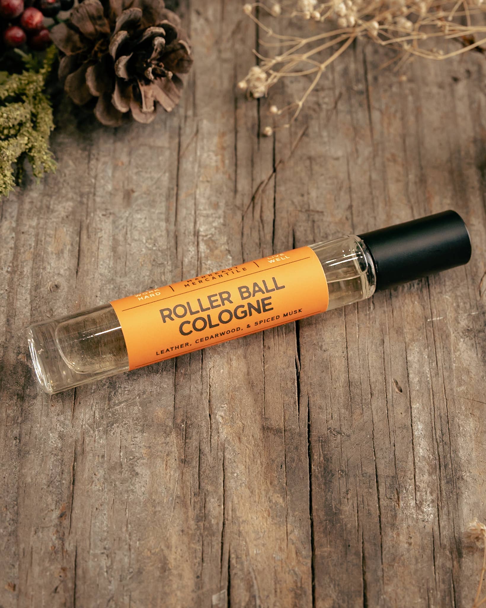 Manready Mercantile - Venta al por mayor Fragancias de bola - Colonia Roller Ball | La Serie Americana | Etiqueta Naranja4