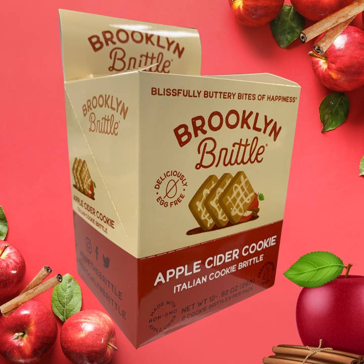 Brooklyn Brittle – wholesale Kakor – Äppelcider Mellanmålspaket - Ta & Gå5