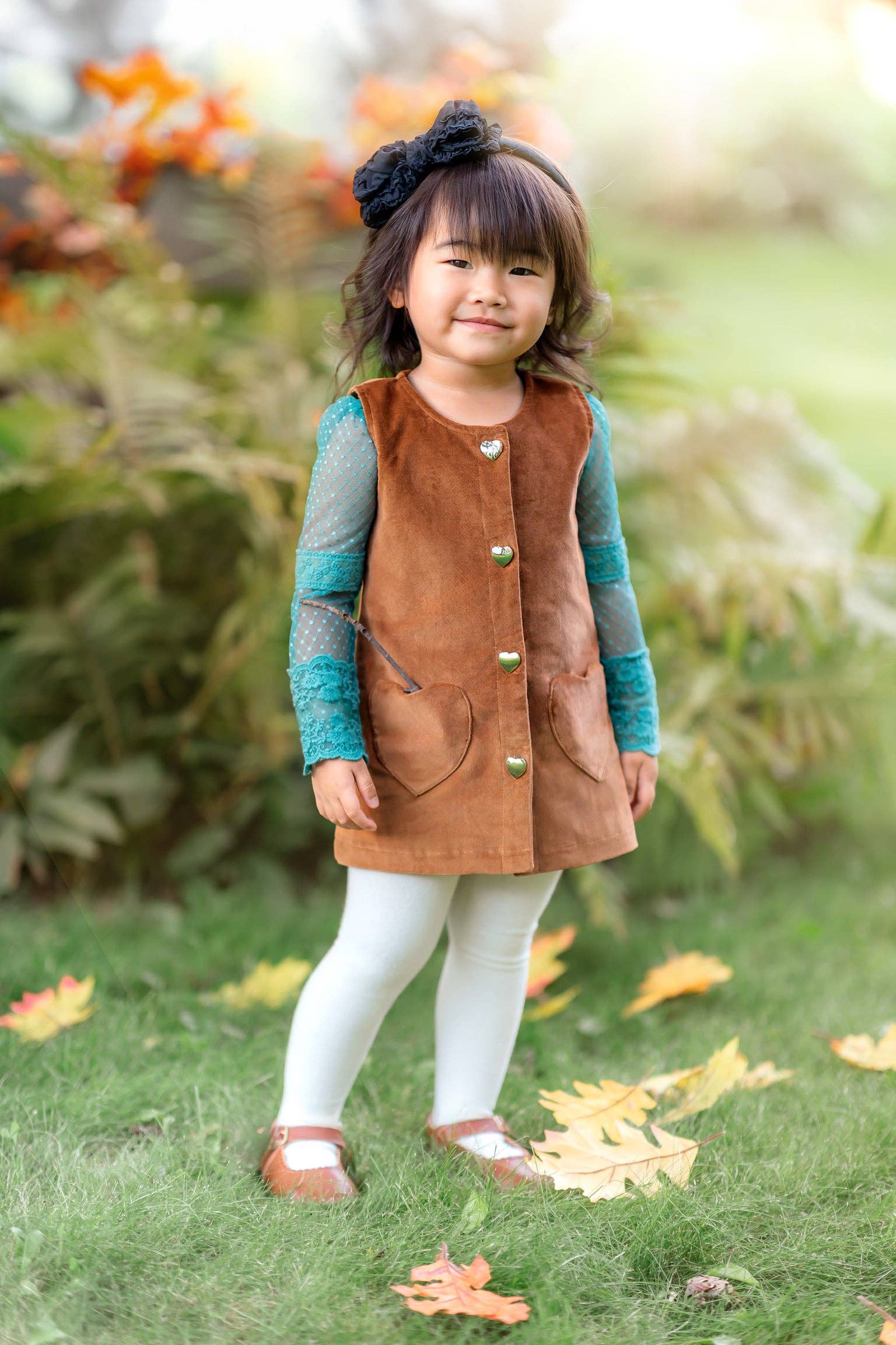 Love and Grow Clothing Co - Wholesale Dress - Kids - Corduroy Jumper ~ Caramel7
