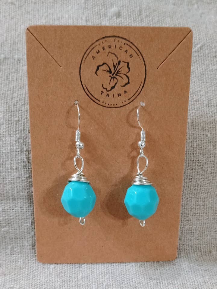 Pendientes de Cielo Caído de Taína para venta al por mayor de American Taina Crafts