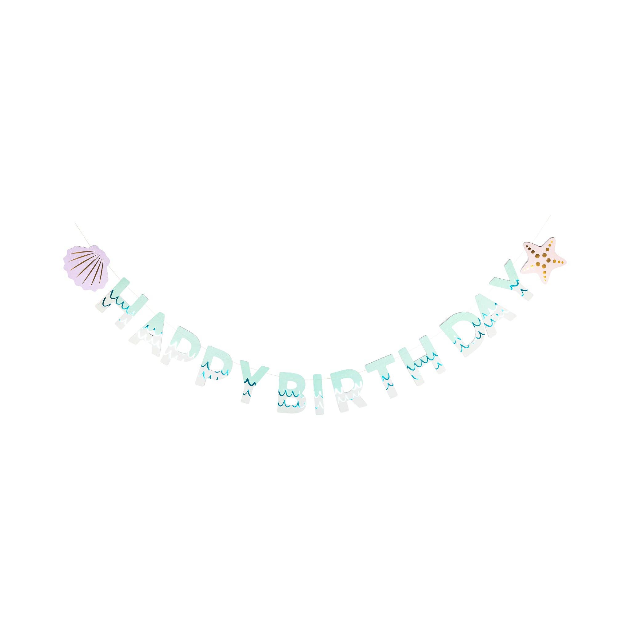 My Mind’s Eye - Wholesale Party Sign/Banner - SEA1003 - Happy Birthday Banner Set2